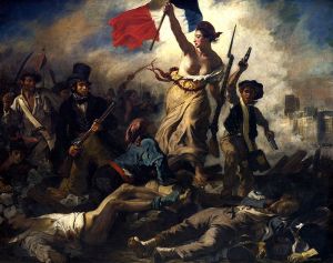 La Libertad guiando al pueblo, de Eugène Delacroix